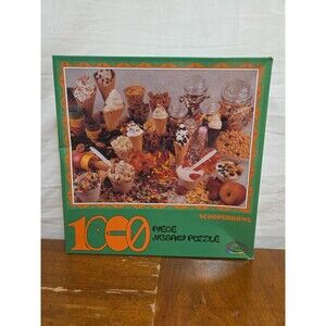 Ceaco Scooperbowl 1000 Piece Puzzle Sealed New 1995 Linda Svedsen Vintage